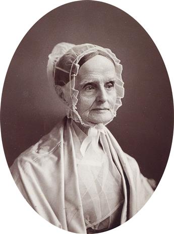 (ABOLITION & SUFFRAGE) Lucretia Mott * Lydia Maria Childs.